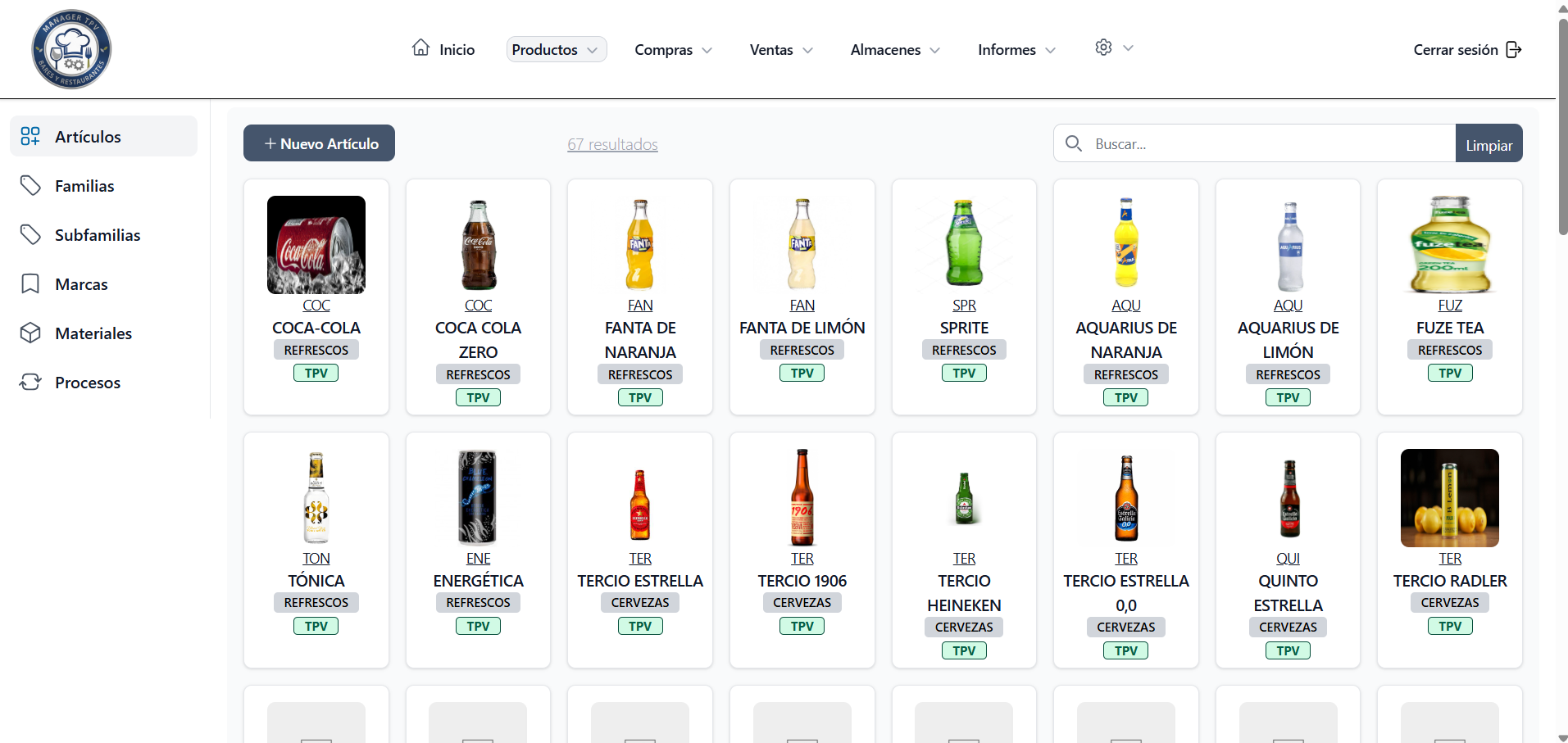Sistema de Almacén